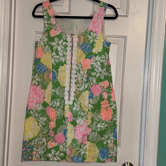 Lilly Pulitzer Cathy Shift Dress in Hibiscus Stroll size 6 - Picture 4 of 6